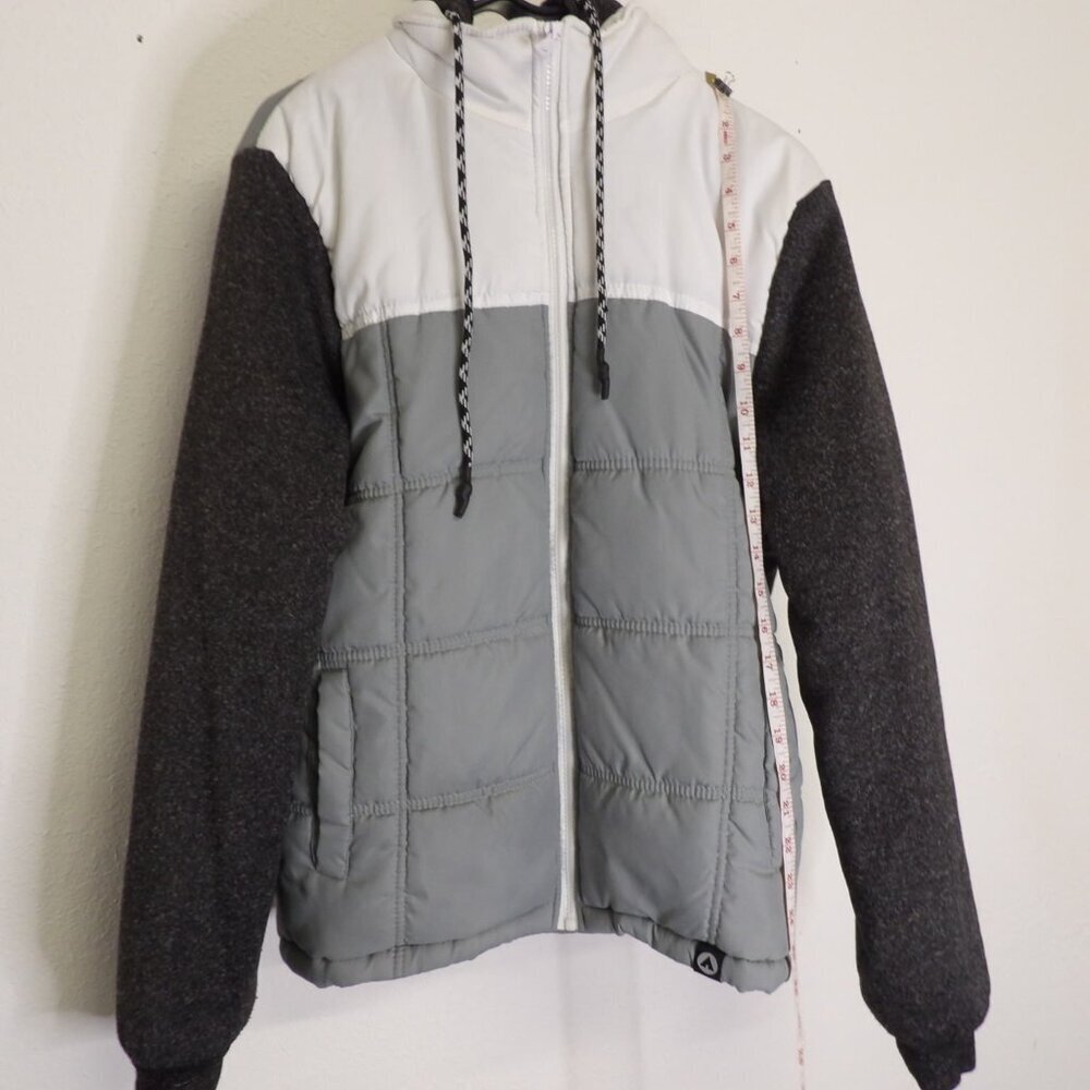EUC Airwalk Jacket Unisex puffer with hood.‎ Size M - Picture 3 of 16